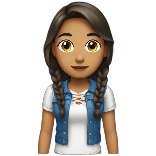 colombian girl emoji