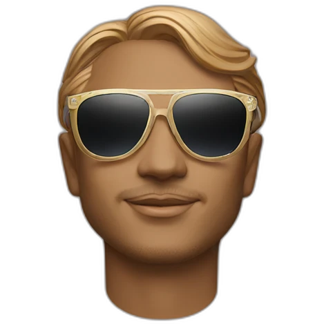 gucci man sunglasses emoji