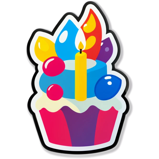 For birthday  emoji