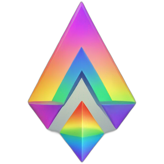 ethereum symbol rainbow emoji