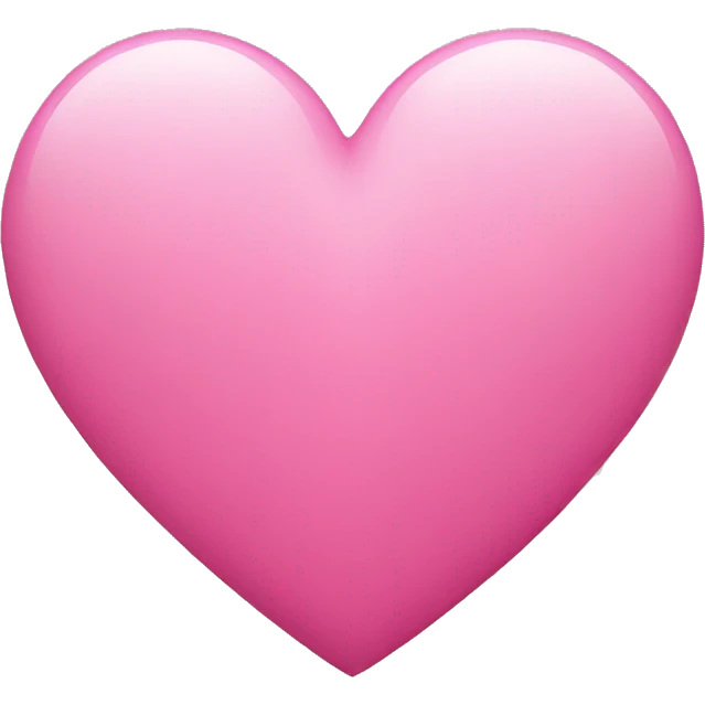 Pink heart emoji
