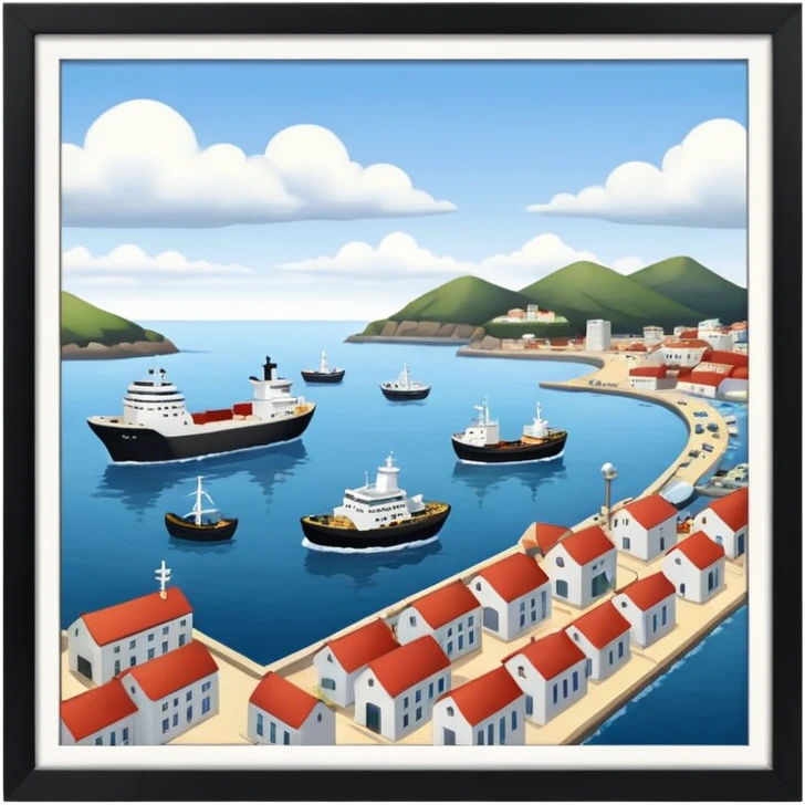 Sea Port import emoji