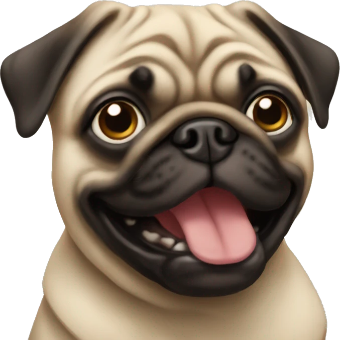 Pug emoji