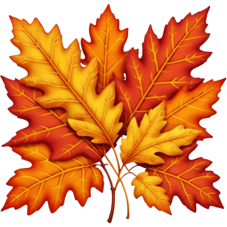 autumn leaves emoji