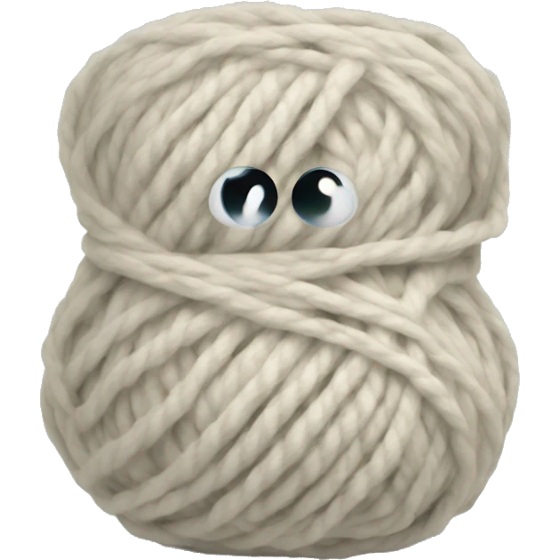 Soft yarn emoji