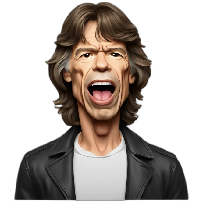 Mick jagger emoji