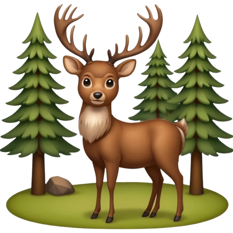 Deer emoji