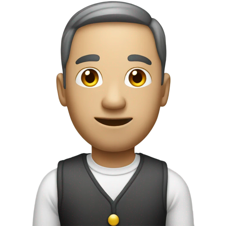 Letter vip person  emoji