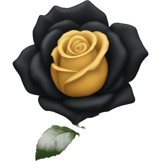 black rose emoji