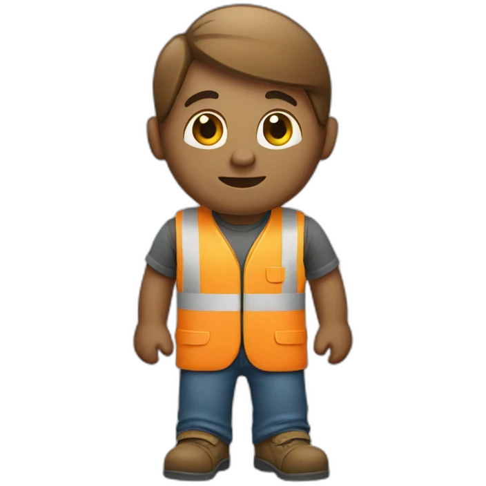 Stunted worker emoji