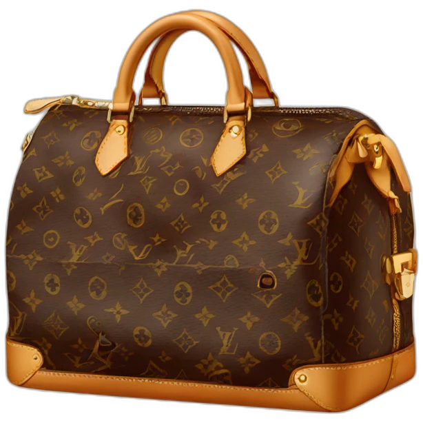 Louis Vuitton bag emoji