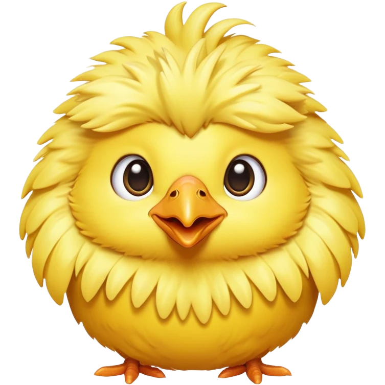 cute cartoon chicken emoji