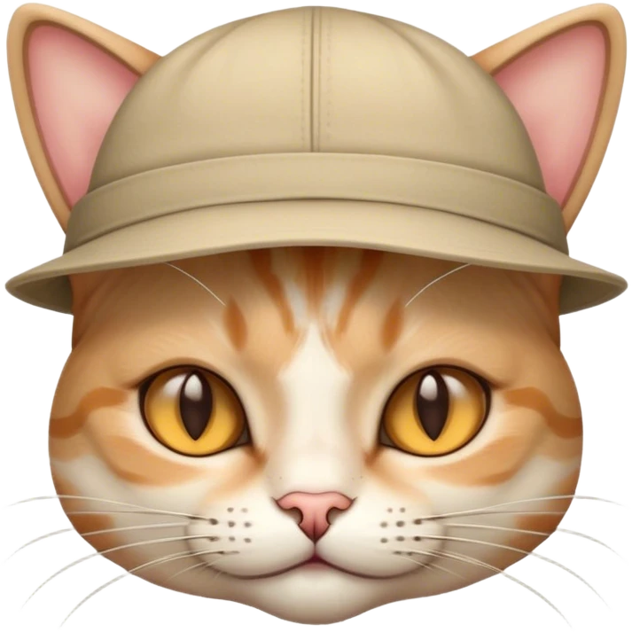 Cat wearing hat emoji