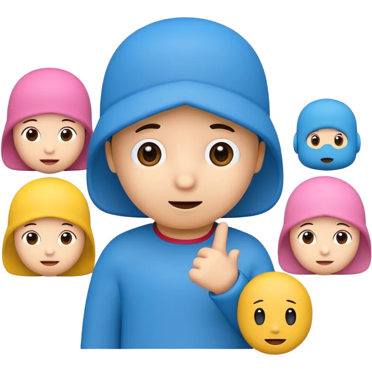 make pocoyo emojis emoji