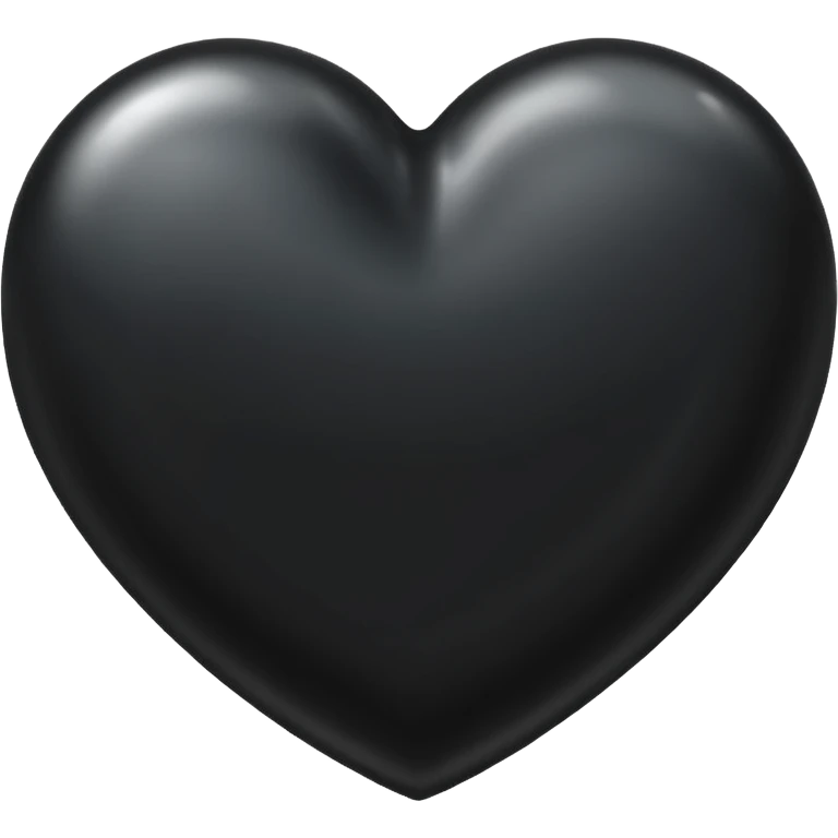 Corazón  negro emoji