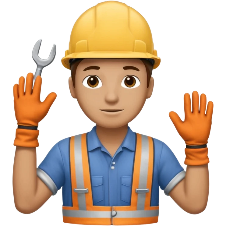 Scaffolder building scaffold  emoji