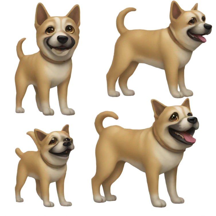 space dog  emoji