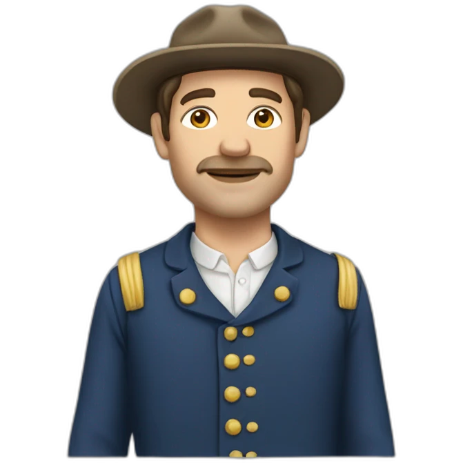 french man in french clothing emoji