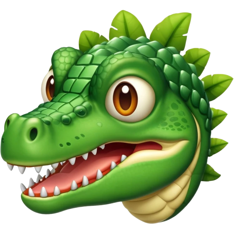 Haz un avion que tenga cabeza de cocodrilo y tire bolbas emoji