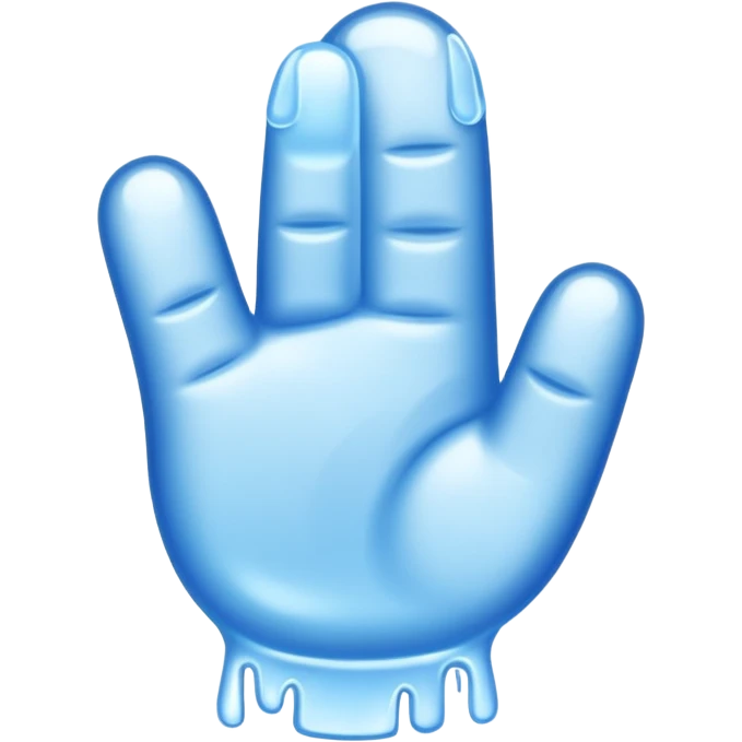 freezing thumbs up emoji