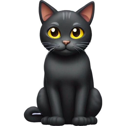 Halloween cat emoji