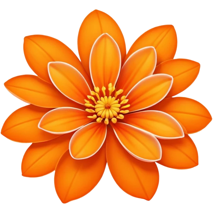 flor de tangerina emoji