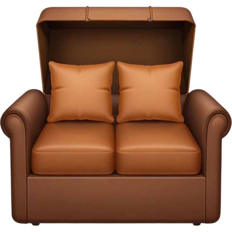 Couch or lamp in box
 emoji