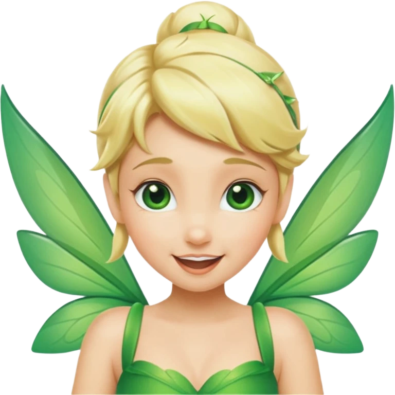 tinkerbell flying emoji