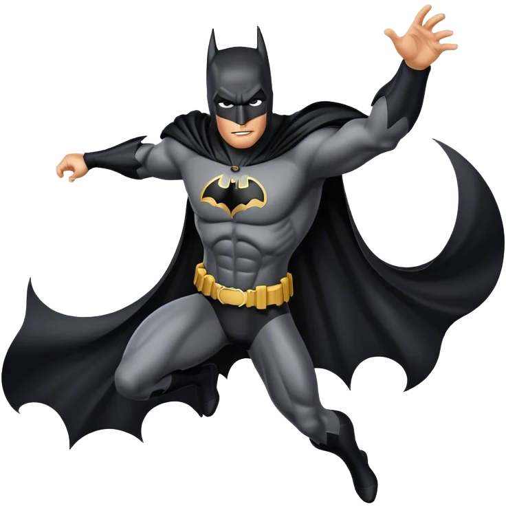 batman flying emoji