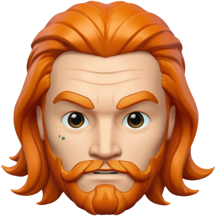 Aquamen face men 3d emoji
