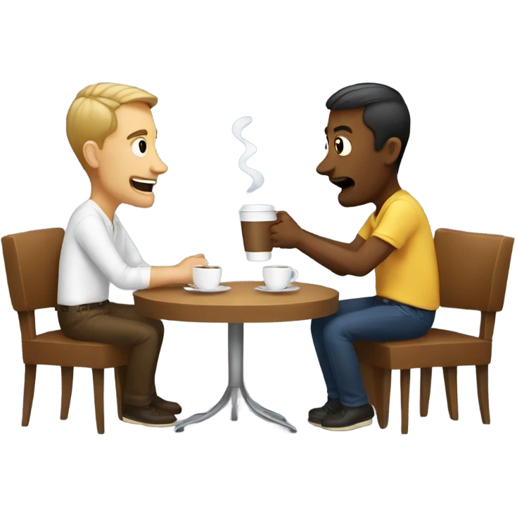 Coffee talk emoji