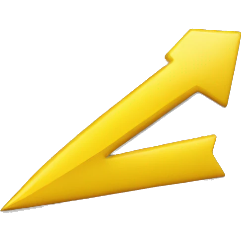 yellow arrow target  emoji