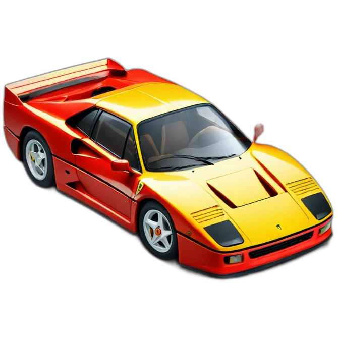 Ferrari f40 emoji