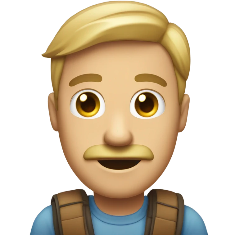 Una cara de confundido con un recételo en la frente  emoji