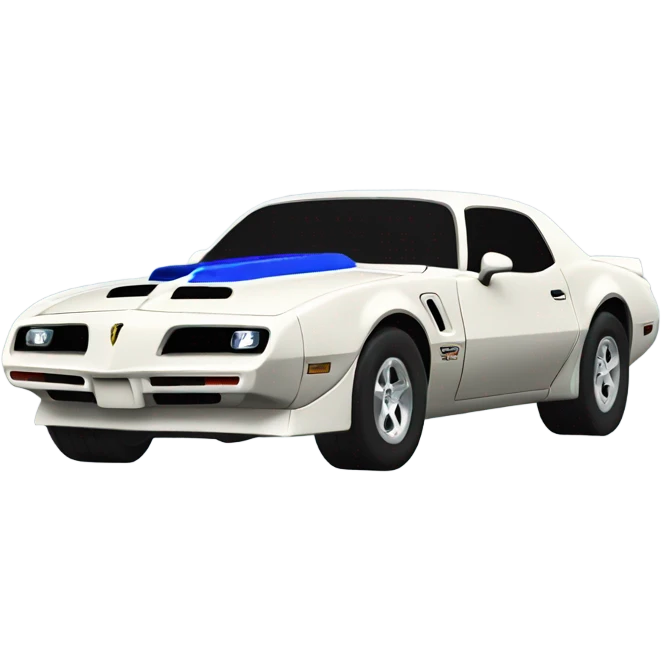 Blue trans am side emoji