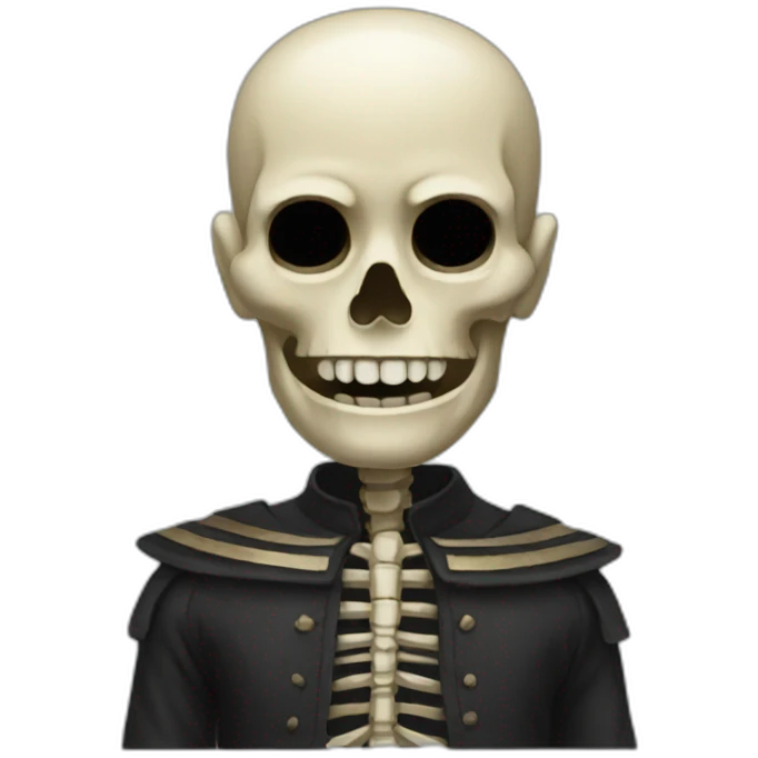 Squelette emoji