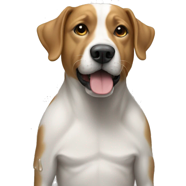 dog in shower emoji