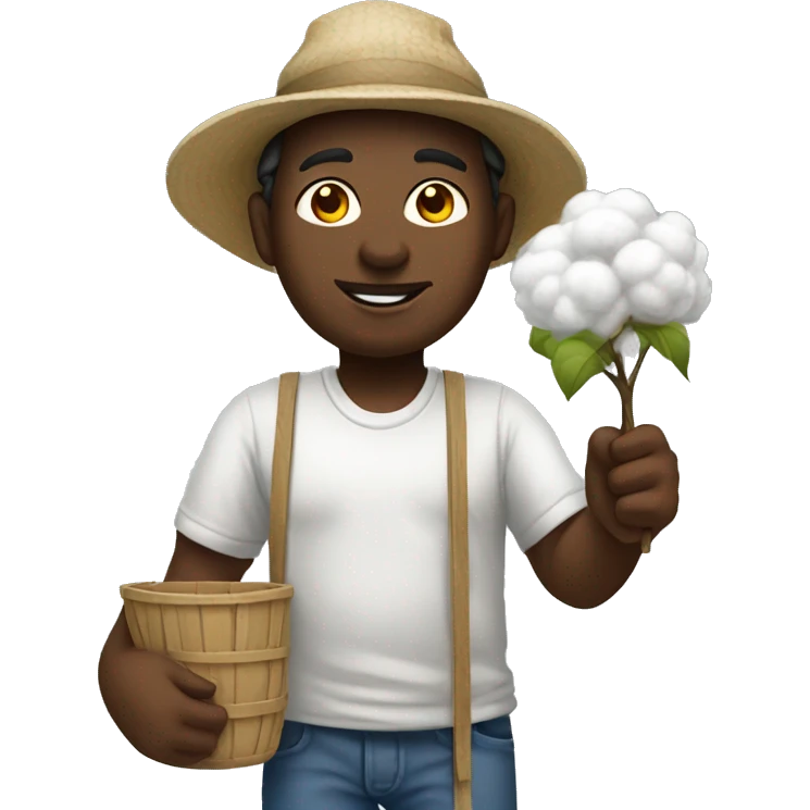 Cotton picker emoji