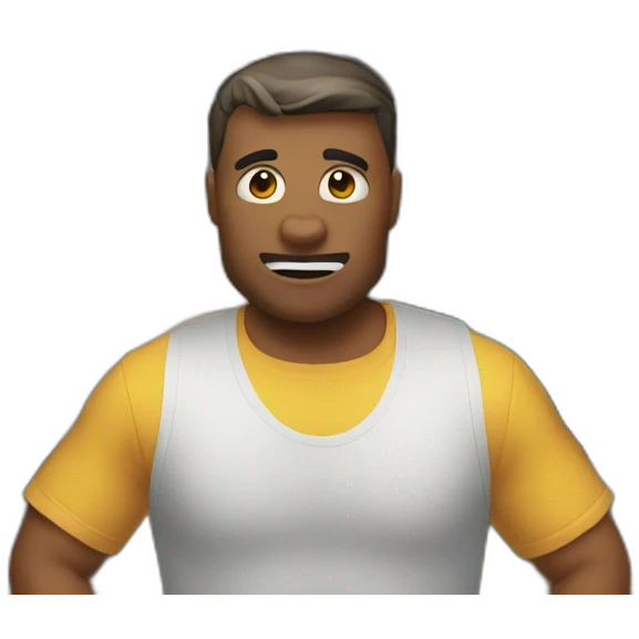 Bad neighbor emoji