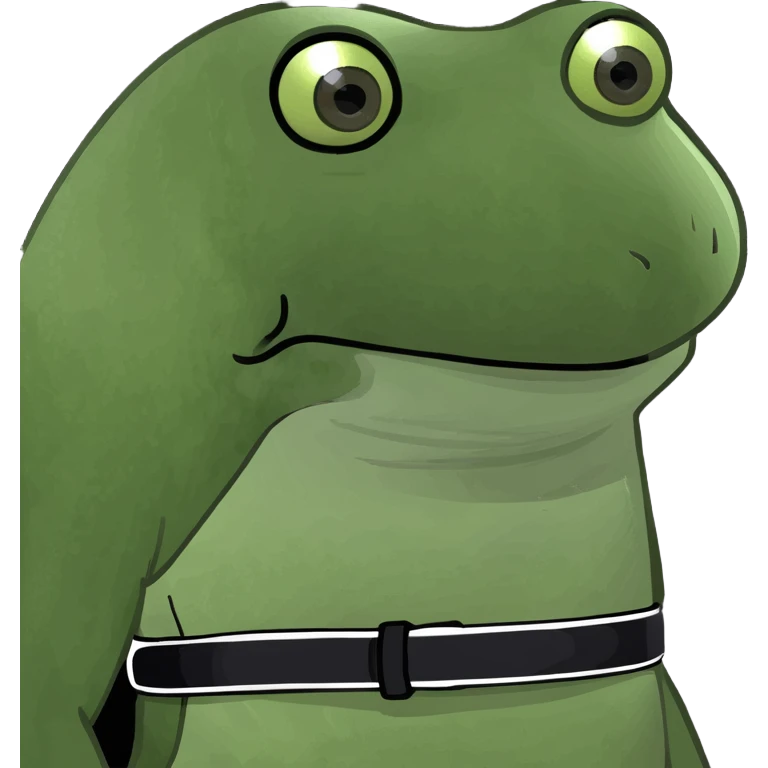 Black belt hip emoji