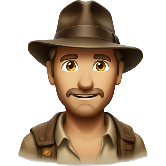 Indiana jones emoji