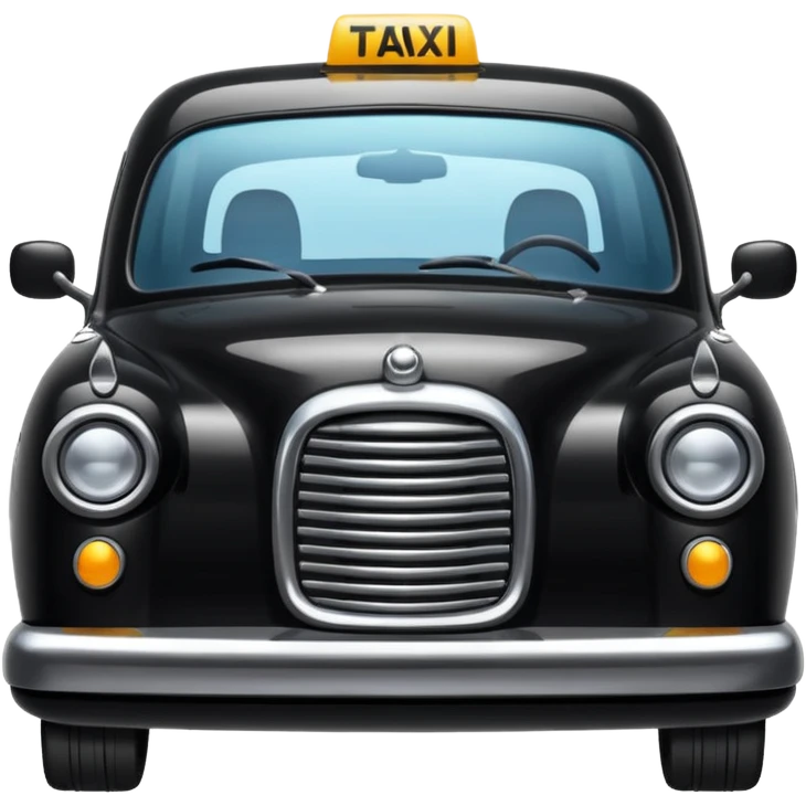 black taxi emoji