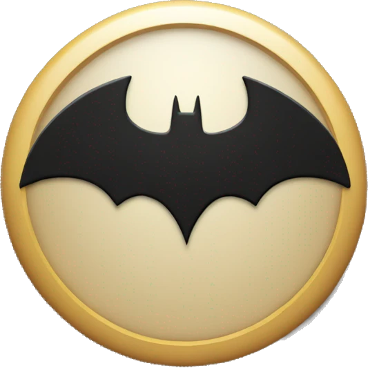 batman logo 2018 emoji