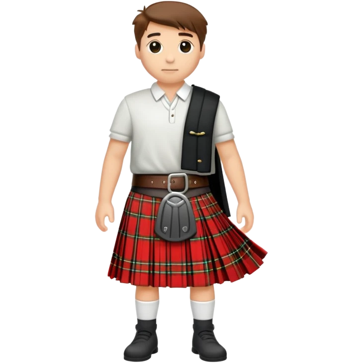 a kilt  emoji
