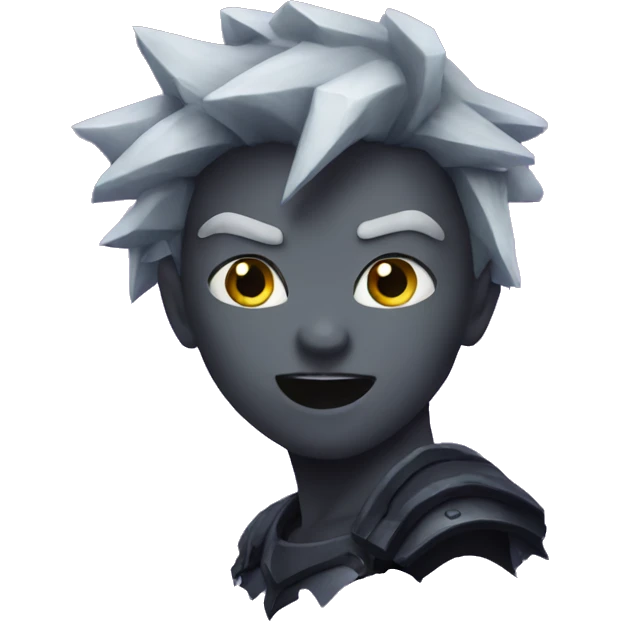 dark lightning emoji