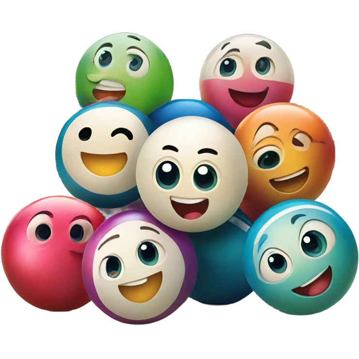 bowling cute emoji