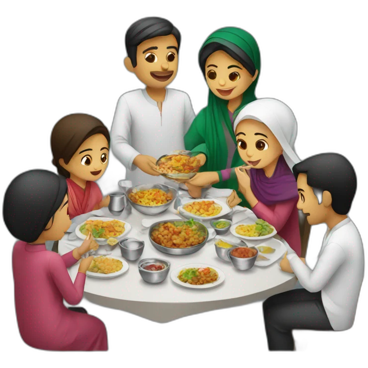Iftar in Bangladesh  emoji