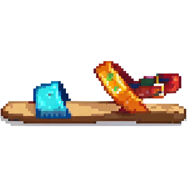 a sandal emoji