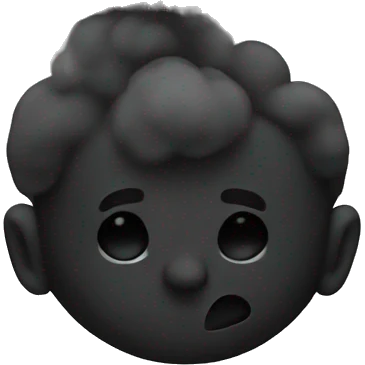 Black smoke emoji