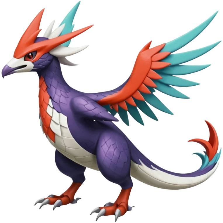 Nargacuga-Latias-Noivern-Silvally-Pokémon-Fakémon-fusion (full body) emoji